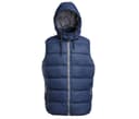 PEN DUICK Bodywarmer doudoune homme avec capuche NAVY/GREY