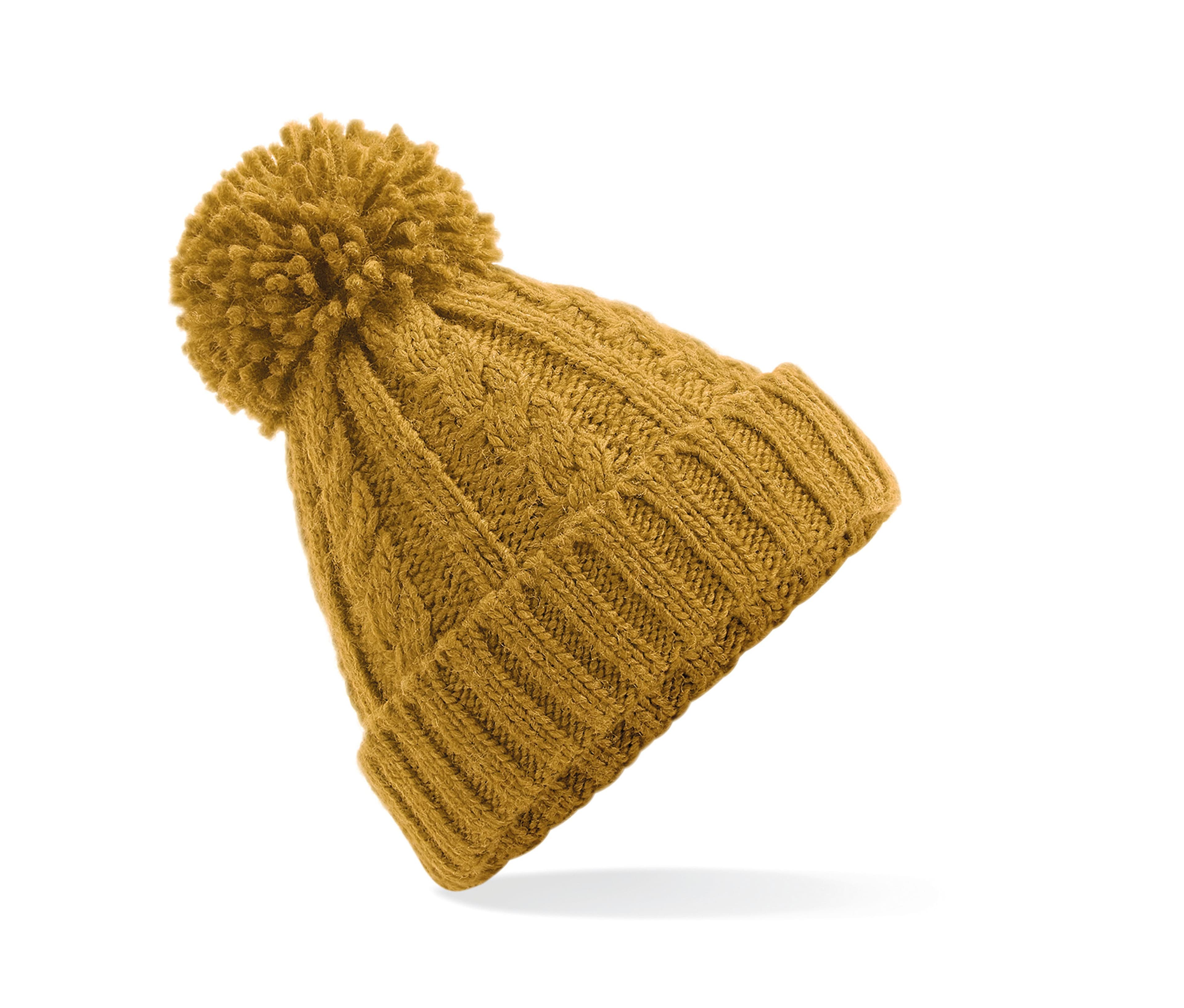 Bonnet en laine MUSTARD