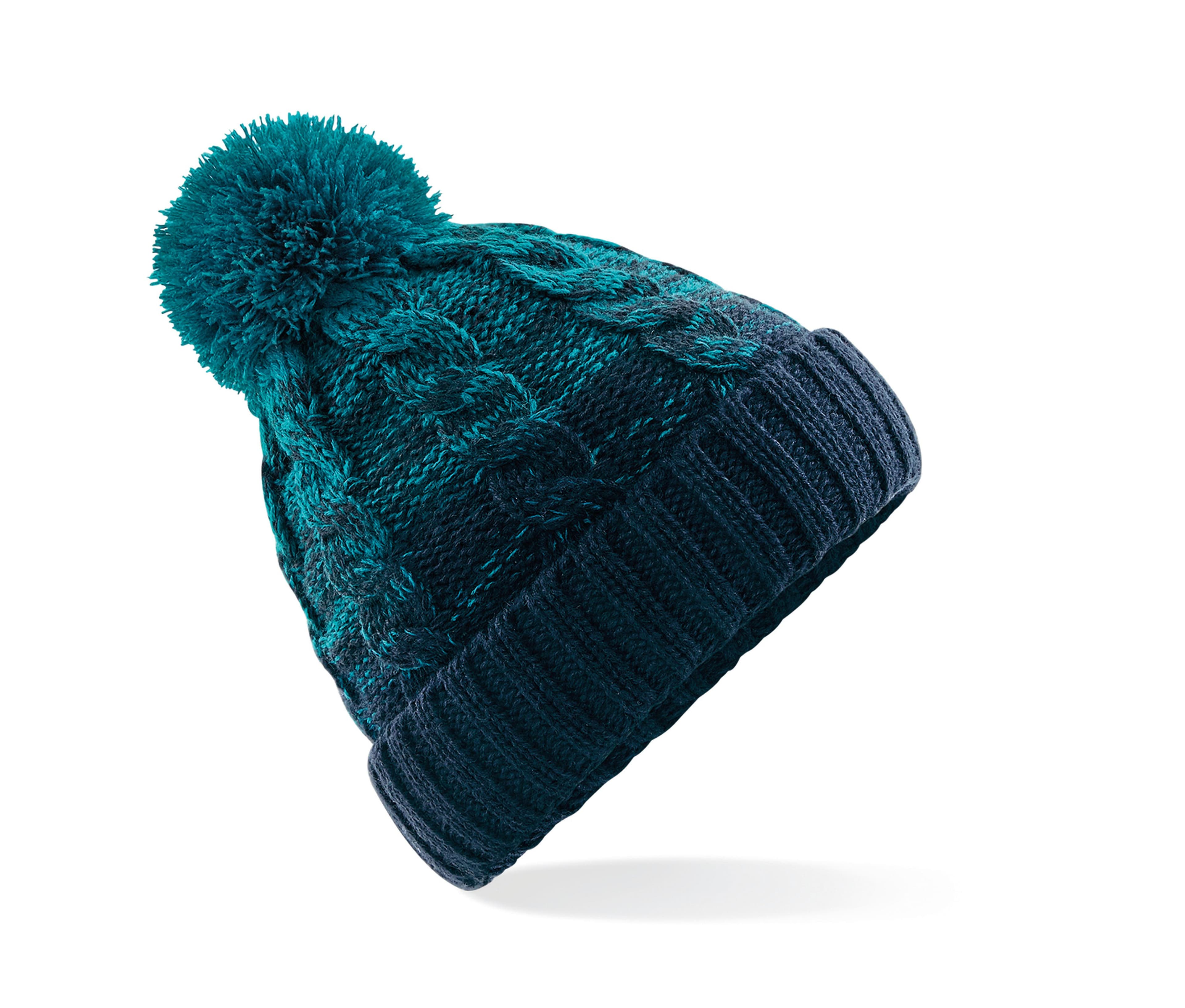 Bonnet Ombré TEAL/FRENCH NAVY