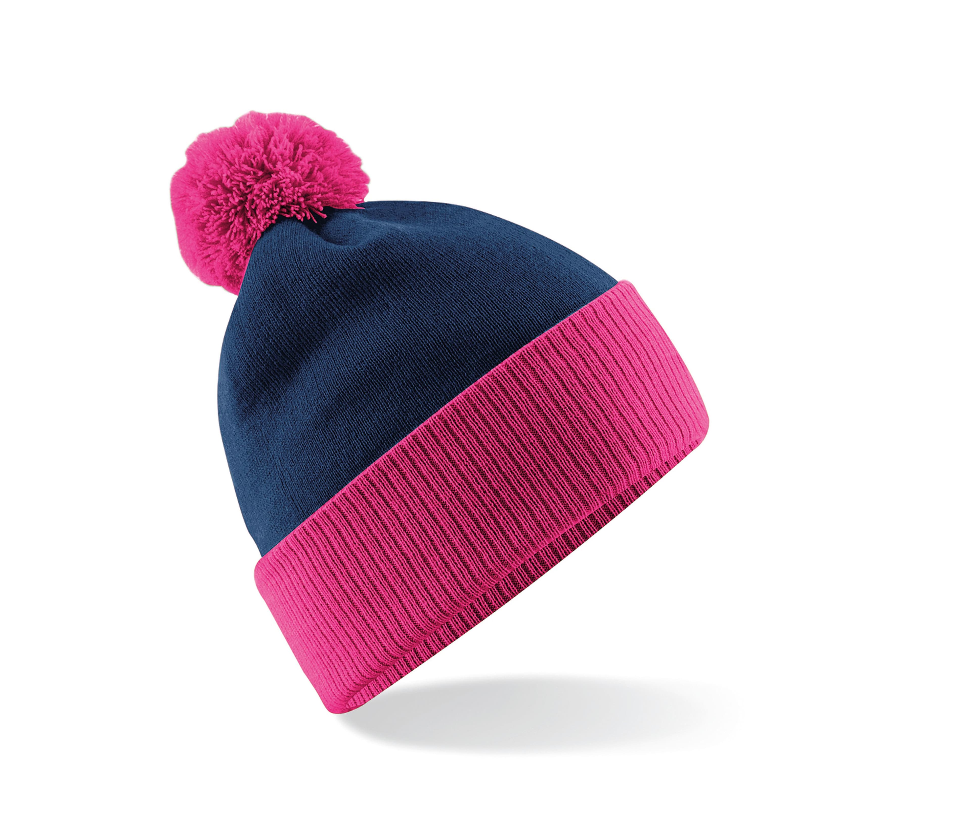 Bonnet bicolore Snowstar® FRENCH NAVY/FUCHSIA