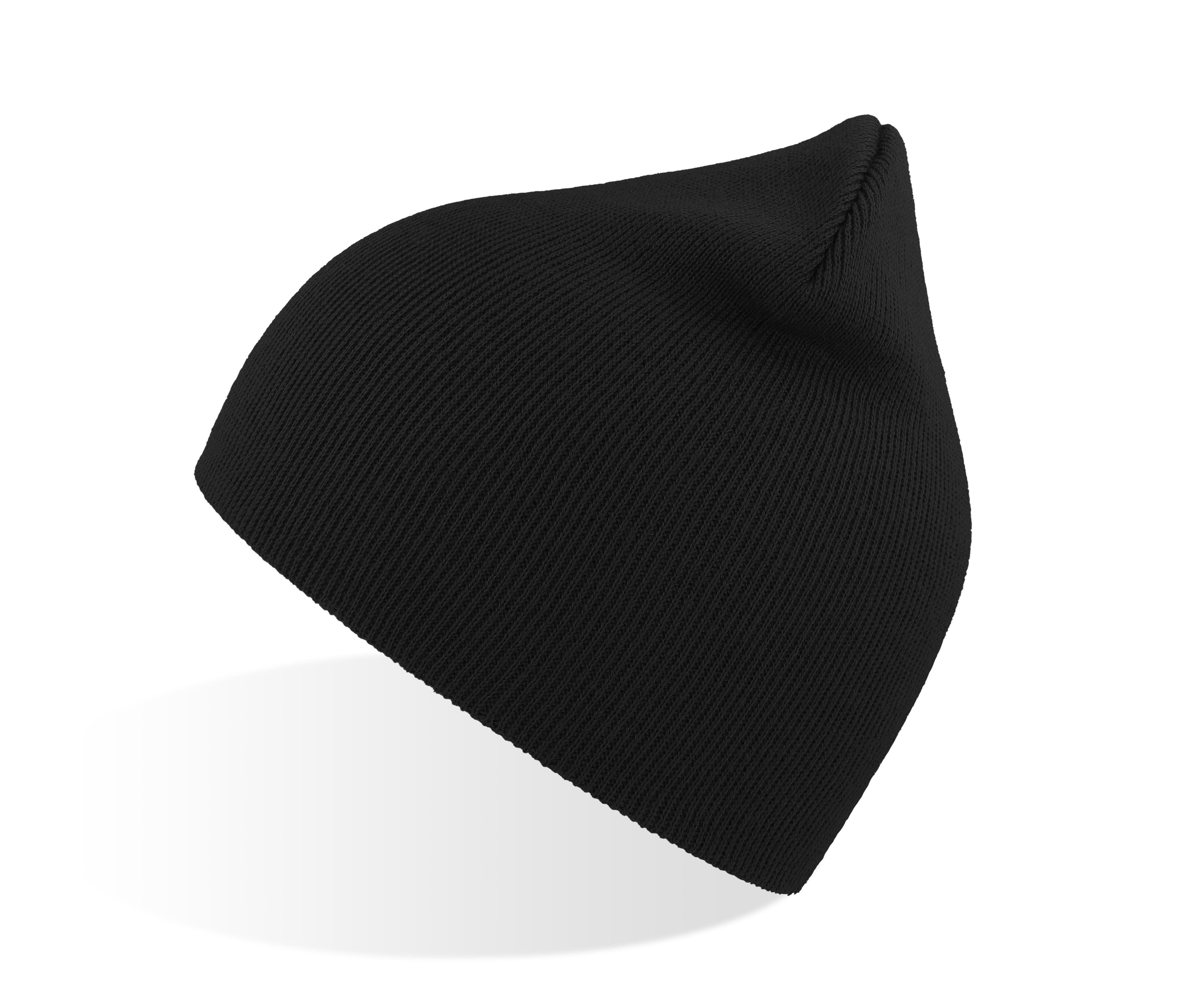 Bonnet en polyester recyclé BLACK