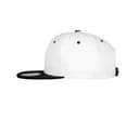 RESULT Casquette 6 pans visière plate WHITE/BLACK