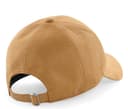 BEECHFIELD Casquette 6 panneaux en faux daim CARAMEL