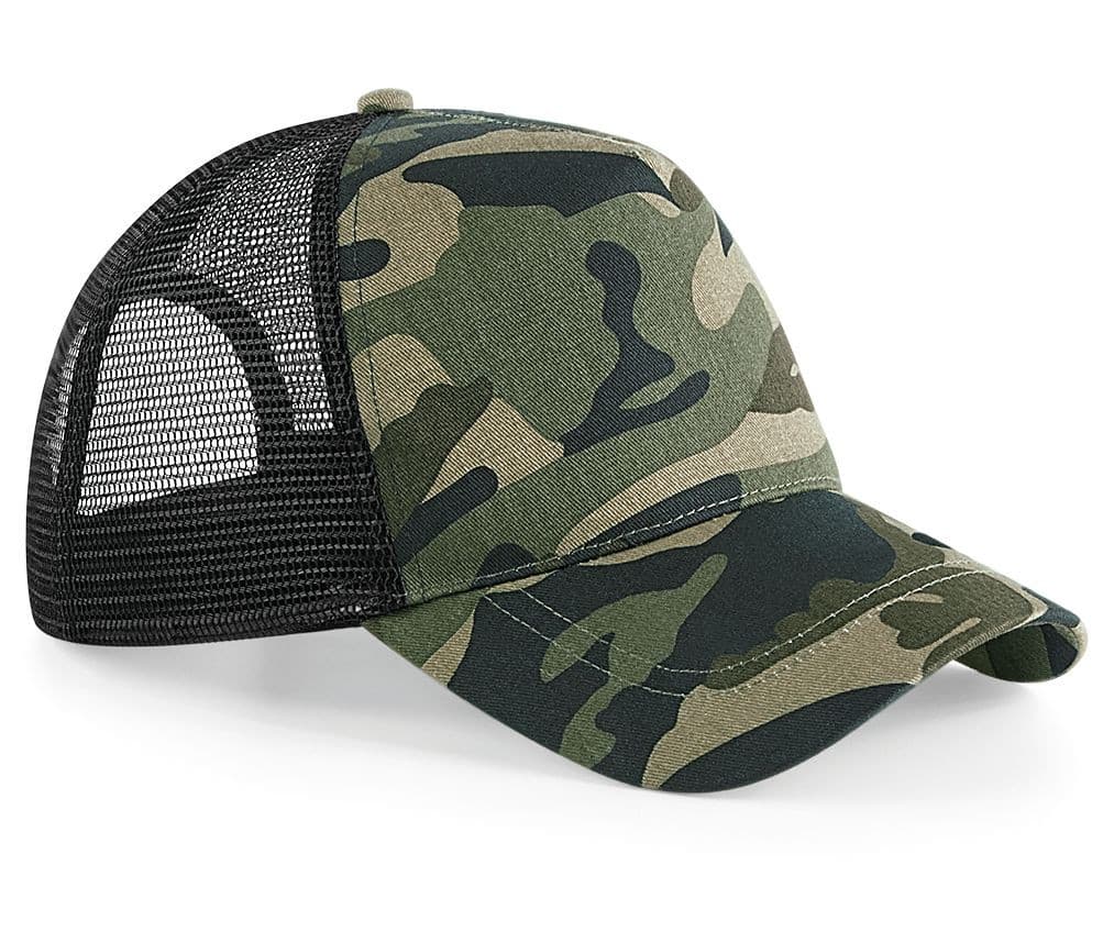 Casquette 5 pans américaine camouflage JUNGLE CAMO