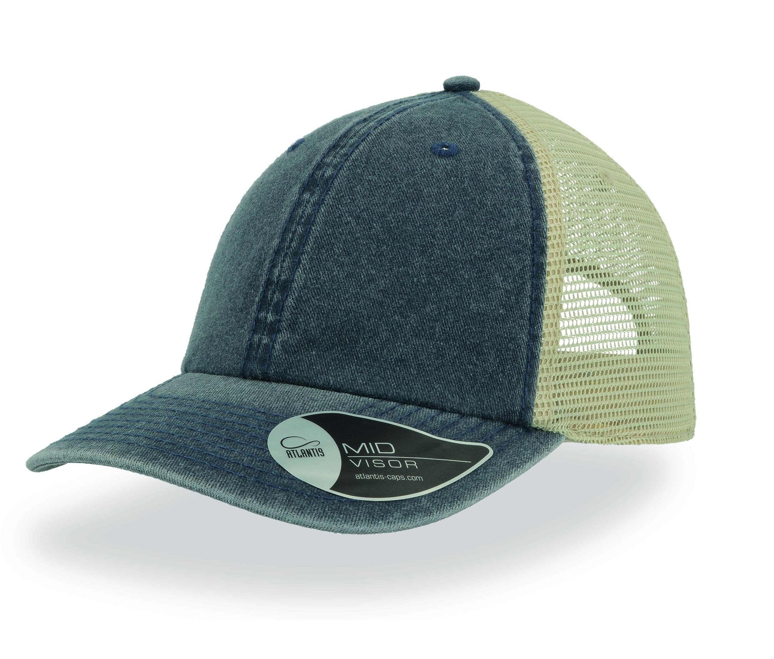 Casquette 6 panneaux Case NAVY/STONE