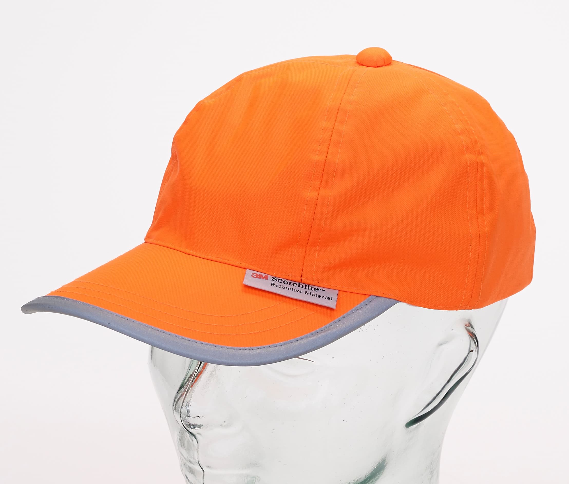 Casquette baseball haute visibilité HI VIS ORANGE