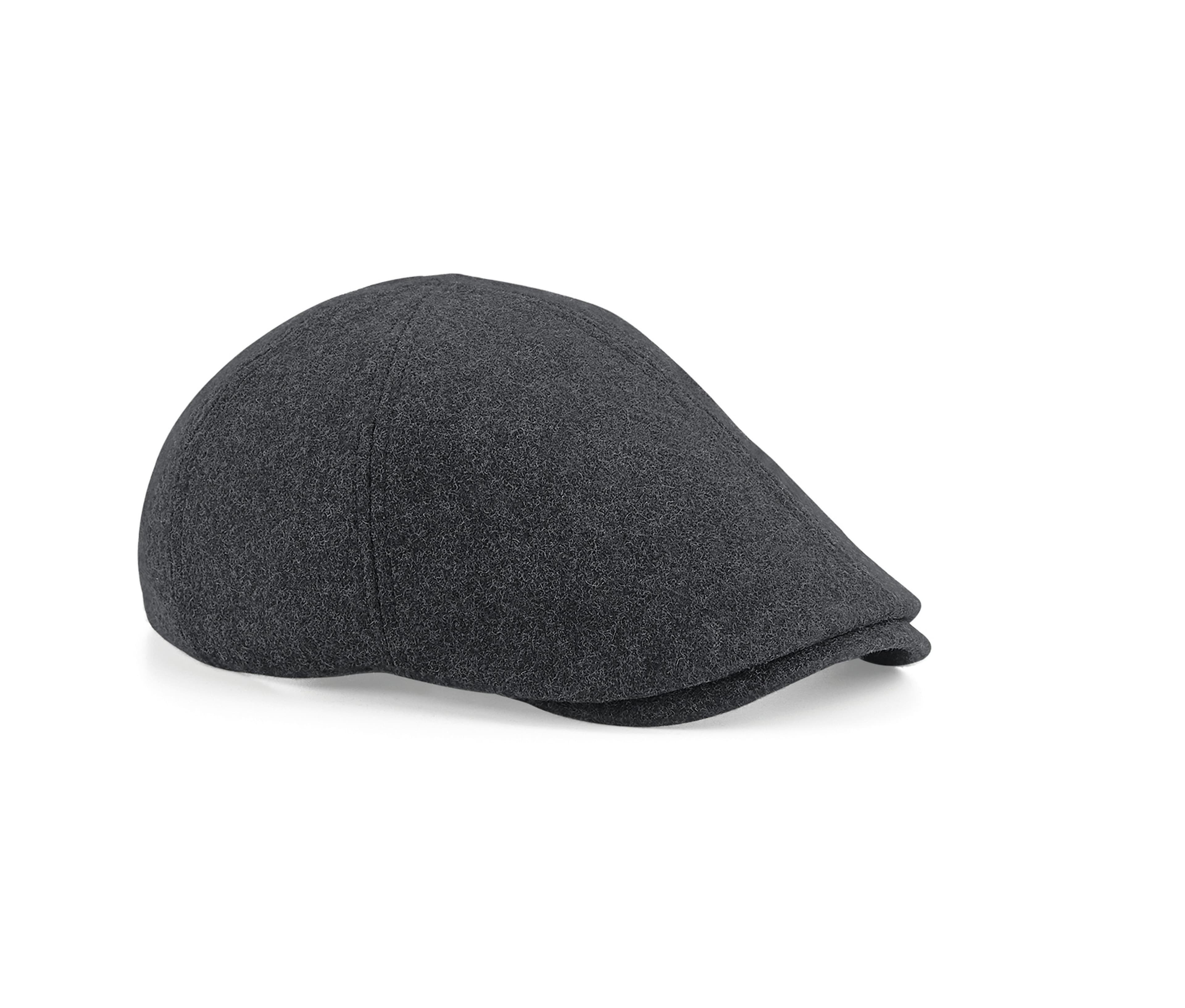 Casquette Ivy en laine Melton CHARCOAL MARL