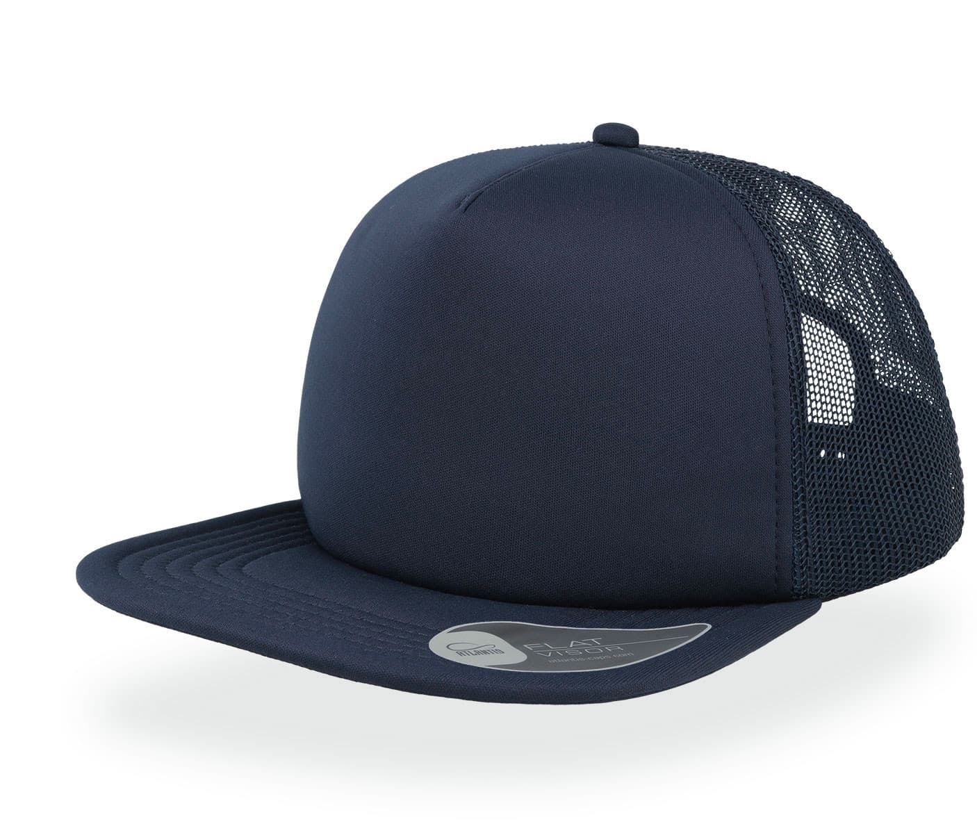 Casquette américaine visière plate NAVY/NAVY