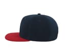 ATLANTIS HEADWEAR Casquette Snap visière plate NAVY/RED