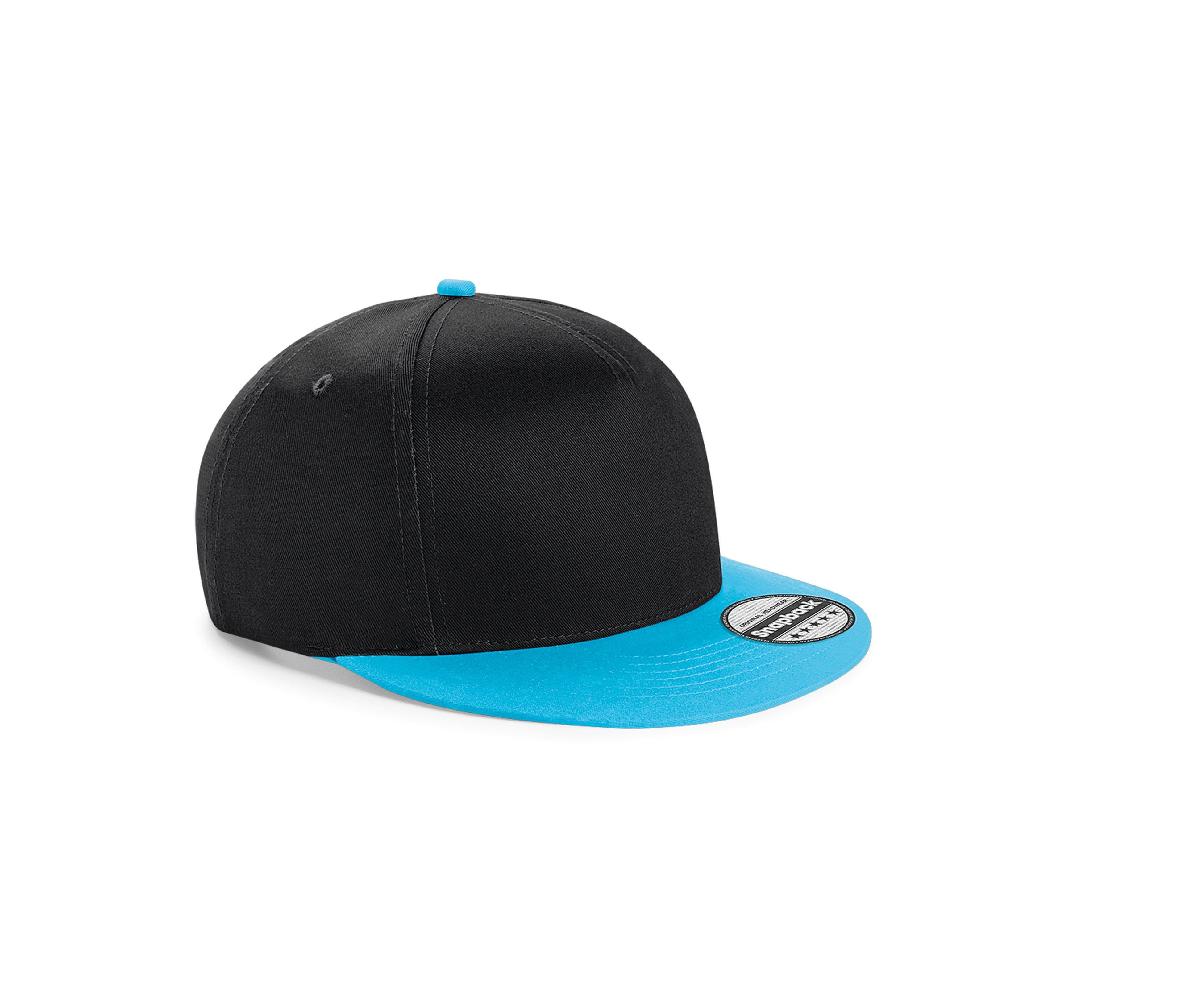 Casquette enfant Snapback BLACK/SURF BLUE