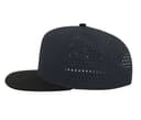 ATLANTIS HEADWEAR Casquette visière plate 6 pans NAVY/BLACK