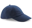 BEECHFIELD Casquette basse en coton sergé lourd NAVY