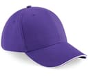 BEECHFIELD Casquette de sport PURPLE/WHITE