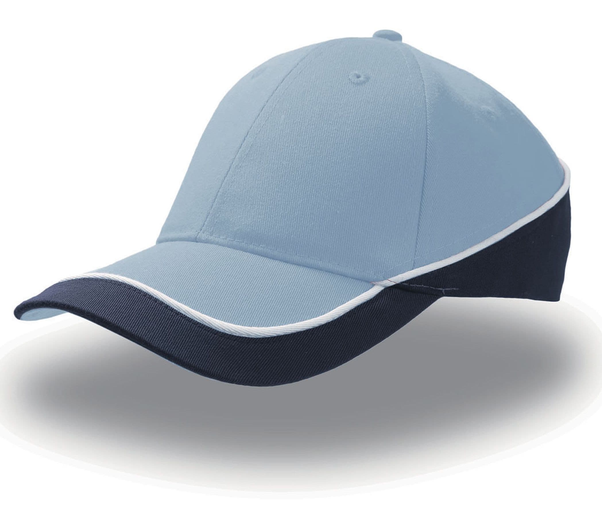 Casquette 6 pans contrastée LIGHT BLUE/NAVY