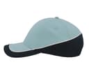 ATLANTIS HEADWEAR Casquette 6 pans contrastée LIGHT BLUE/NAVY