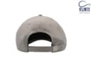 ATLANTIS HEADWEAR Casquette 6 pans mid visor faux suède GREY