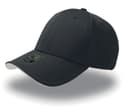 ATLANTIS HEADWEAR Casquette 6 pans BLACK/GREY