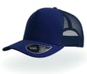ATLANTIS HEADWEAR Casquette 5 pans style trucker en jersey NAVY