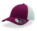 ATLANTIS HEADWEAR Casquette de sport BURGUNDY/WHITE