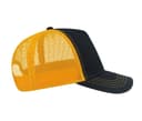 ATLANTIS HEADWEAR Casquette Rapper en coton canvas NAVY/YELLOW
