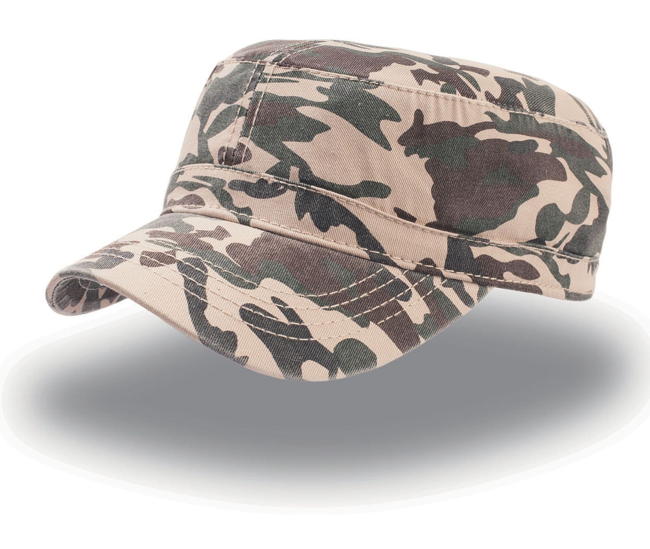Casquette militaire délavée CAMOUFLAGE KHAKI