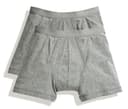 FRUIT OF THE LOOM Boxer homme LIGHT GREY MARL