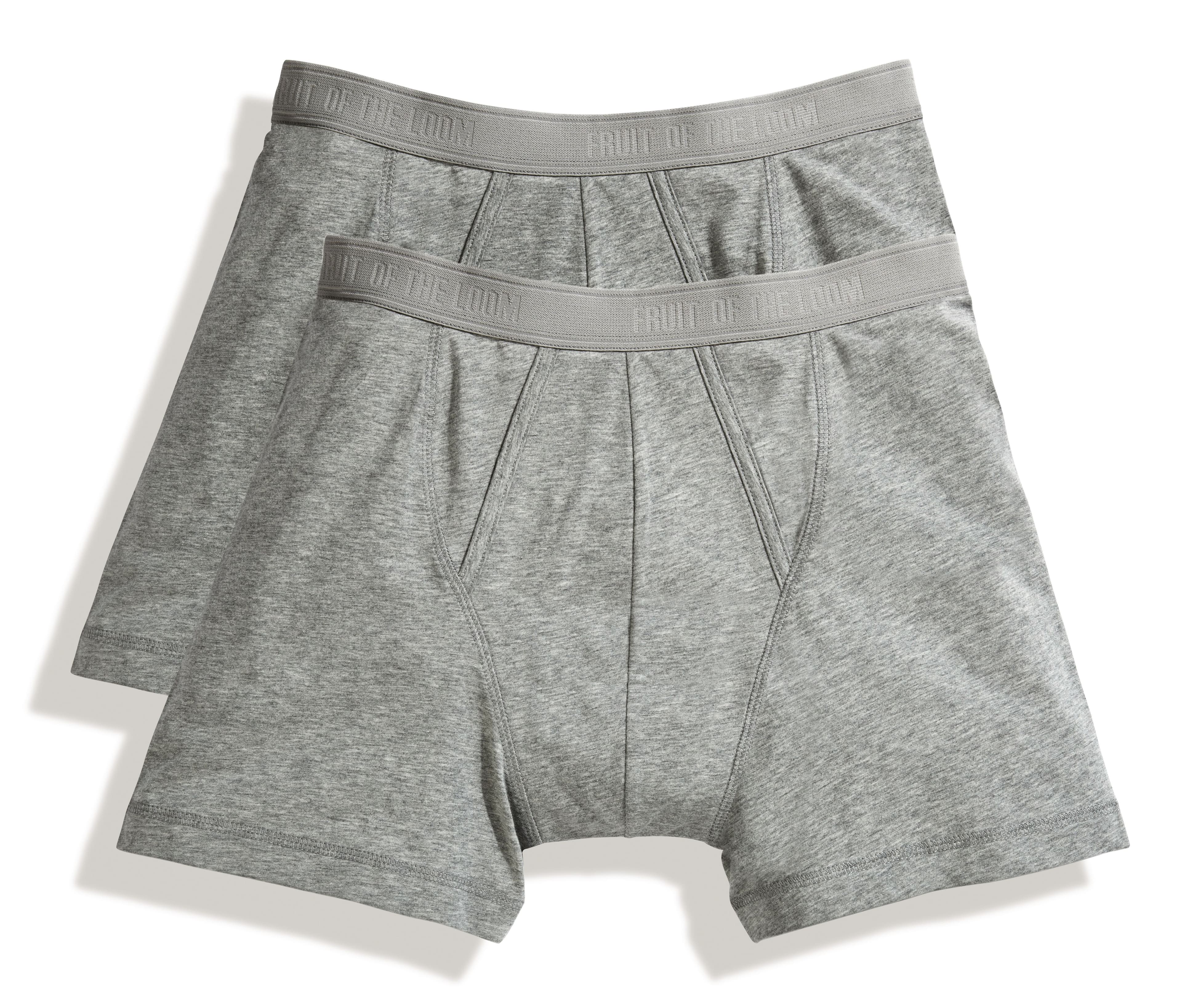 Boxer homme LIGHT GREY MARL