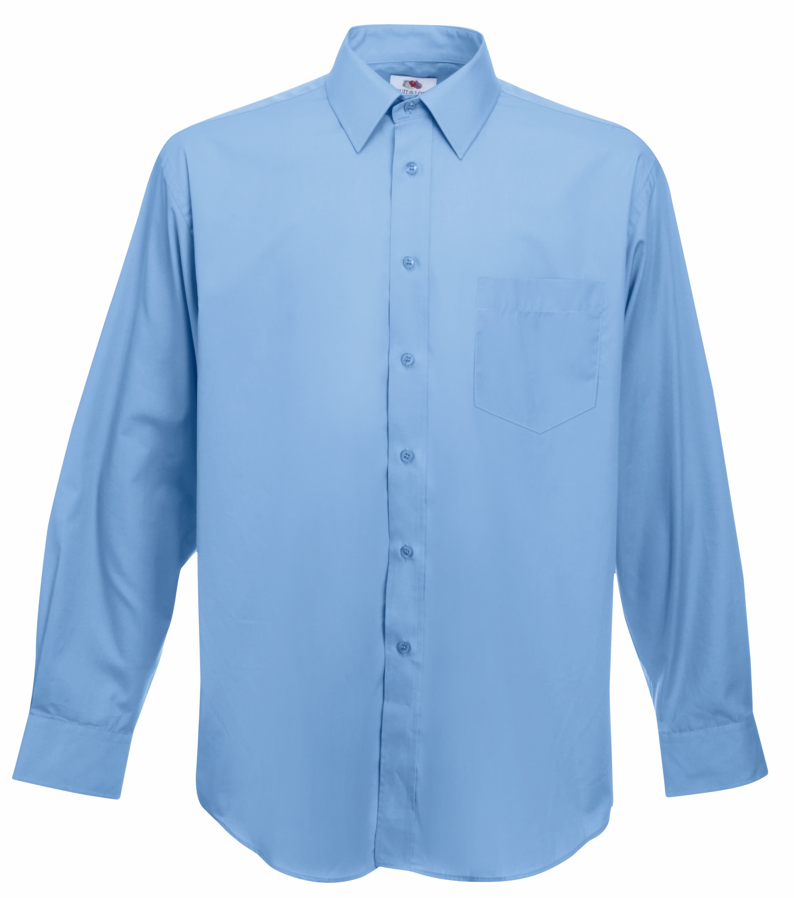 Chemise popeline homme MID BLUE