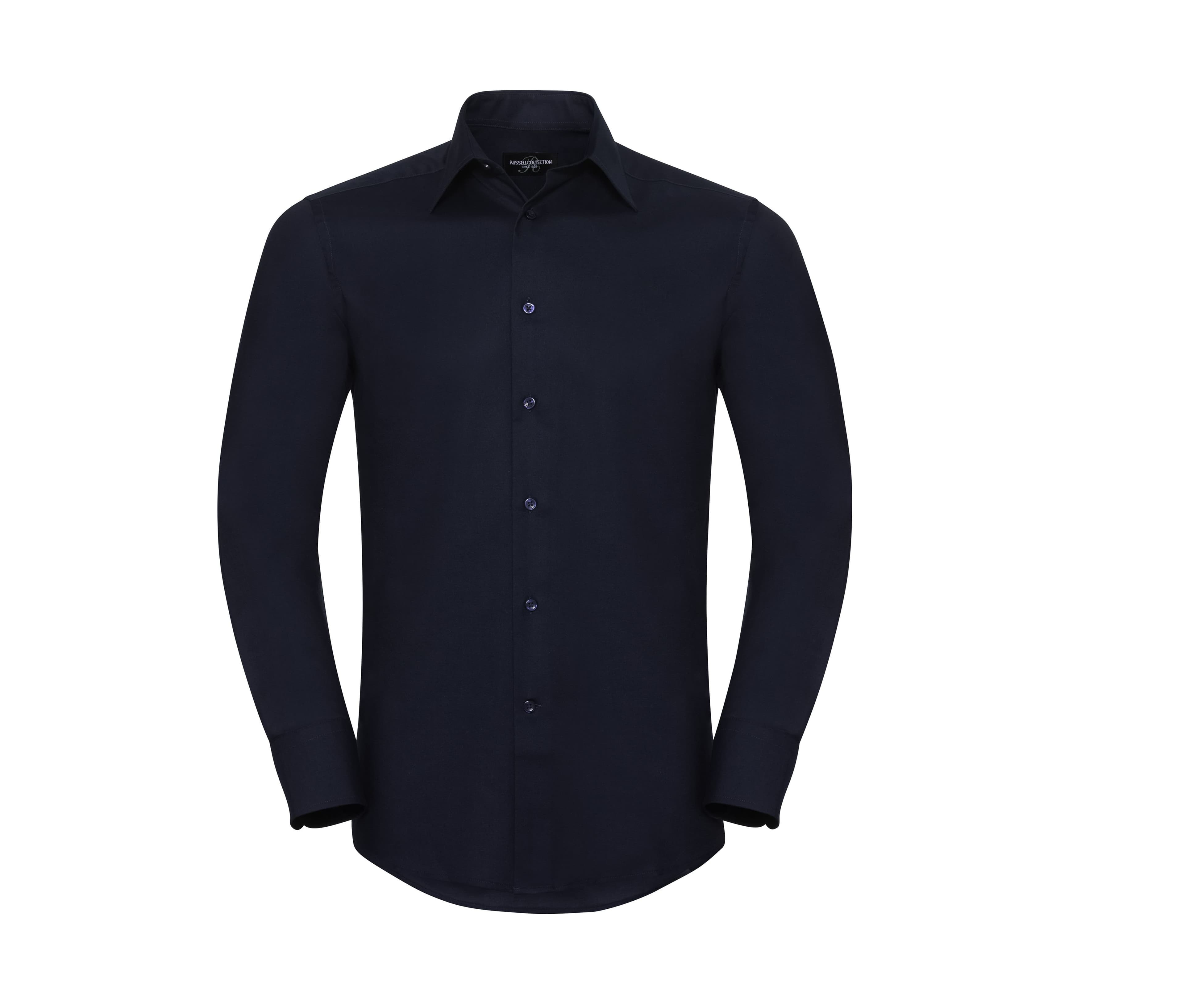 Chemise homme Oxford ajustée BRIGHT NAVY