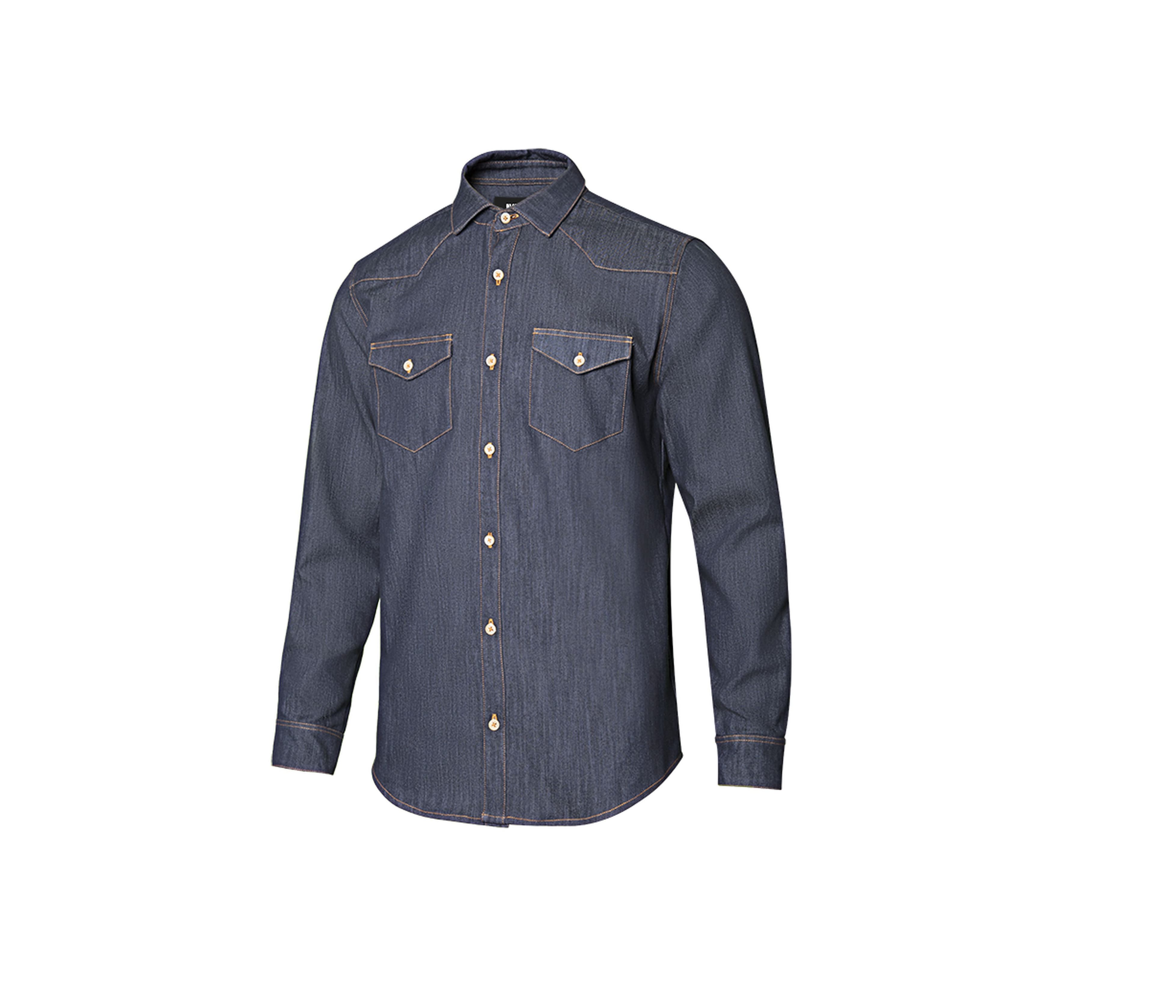 CHEMISE STRETCH EN DENIM HOMME DENIM