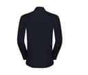 RUSSELL COLLECTION MEN'S LONG SLEEVE FITTED ULTIMATE STRETCH SHIRT BRIGHT NAVY