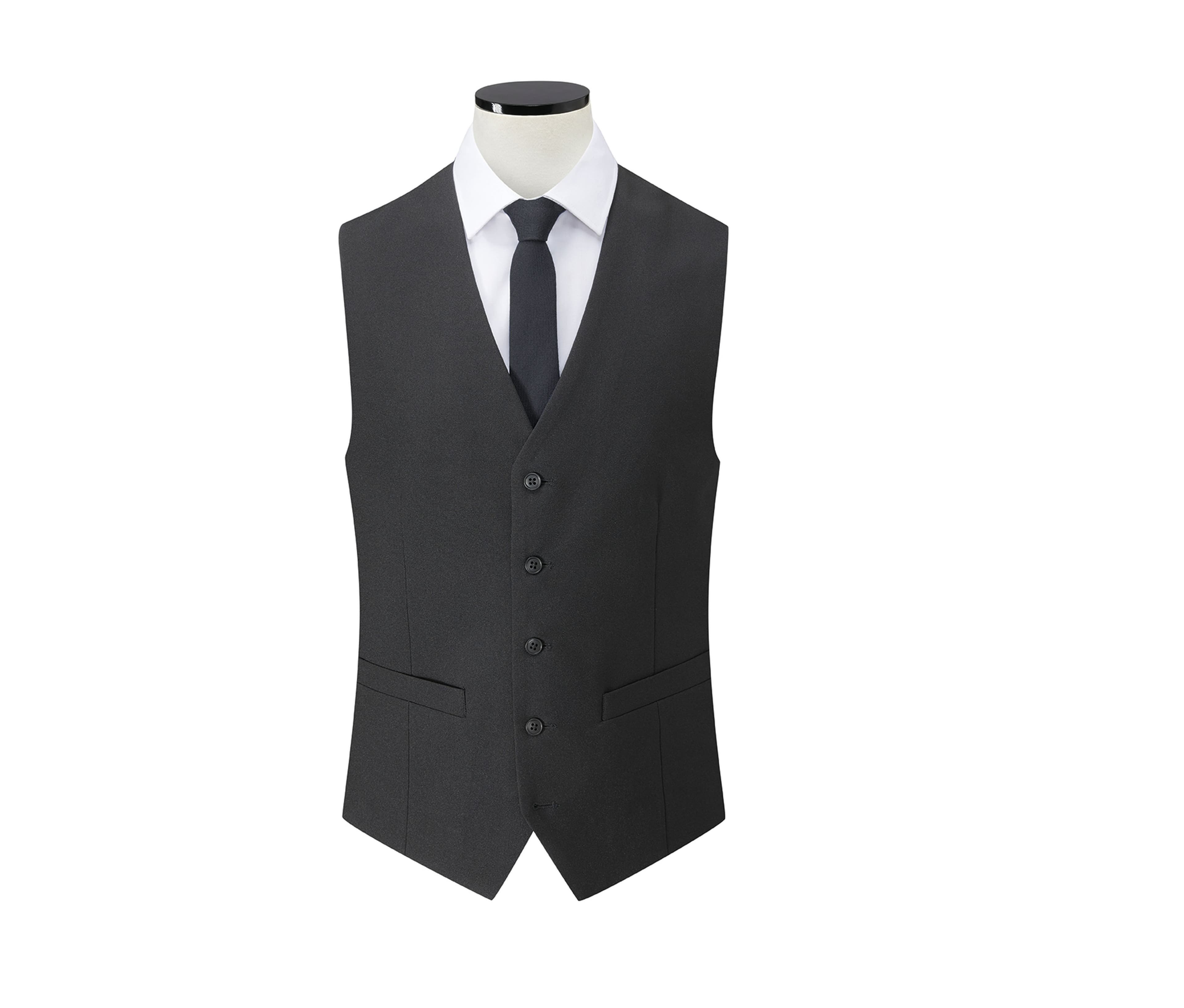 Gilet de costume homme Oval BLACK