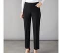CLUBCLASS Pantalon de tailleur femme Ascot BLACK
