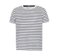 SF CLOTHING Tee-shirt marinière enfant WHITE/OXFORD NAVY