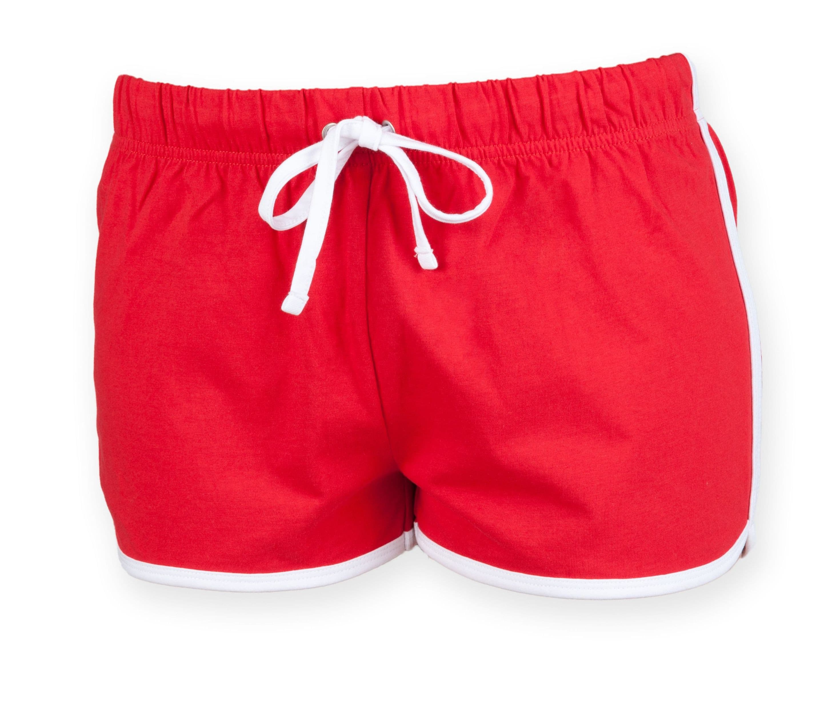 Short rétro enfant RED/WHITE