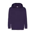 FRUIT OF THE LOOM Sweat capuche enfant PURPLE