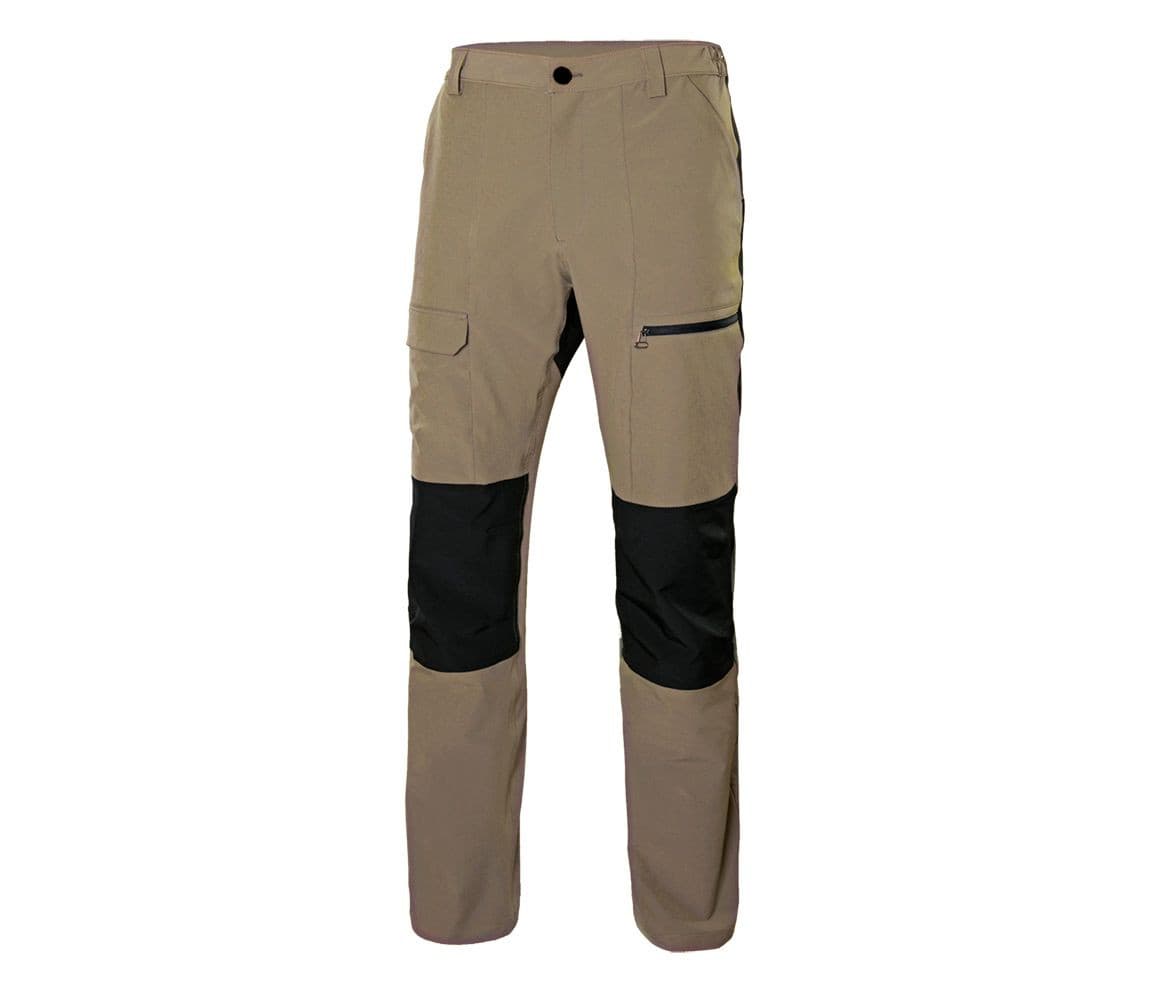 PANTALON DE TREKKING STRETCH BEIGE ARENA/BLACK