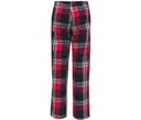 SF CLOTHING Pantalon de pyjama enfant RED/NAVY CHECK