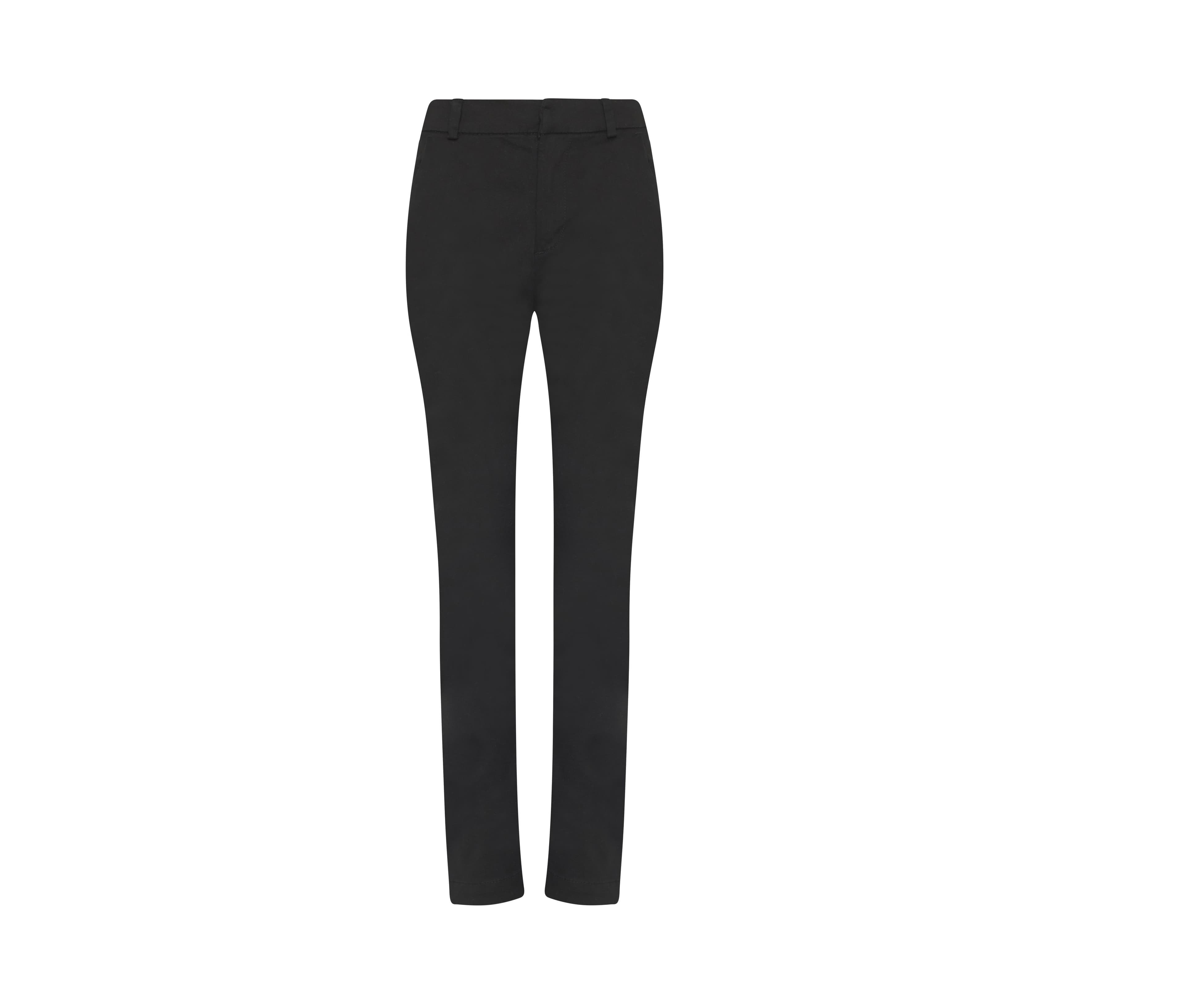 Pantalon chino femme Lily BLACK