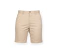 FRONT ROW Short stretch femme sans pince STONE