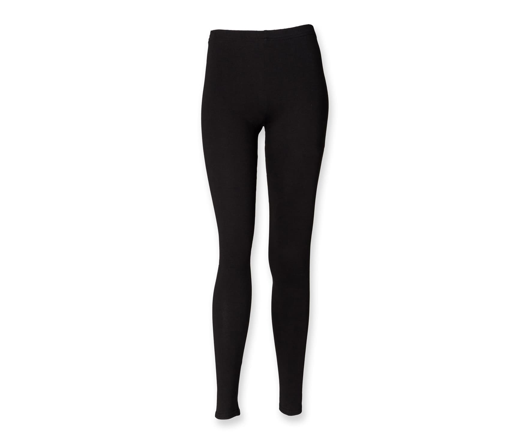 Legging long femme BLACK