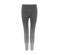TOMBO Legging femme DARK GREY/LIGHT GREY MARL