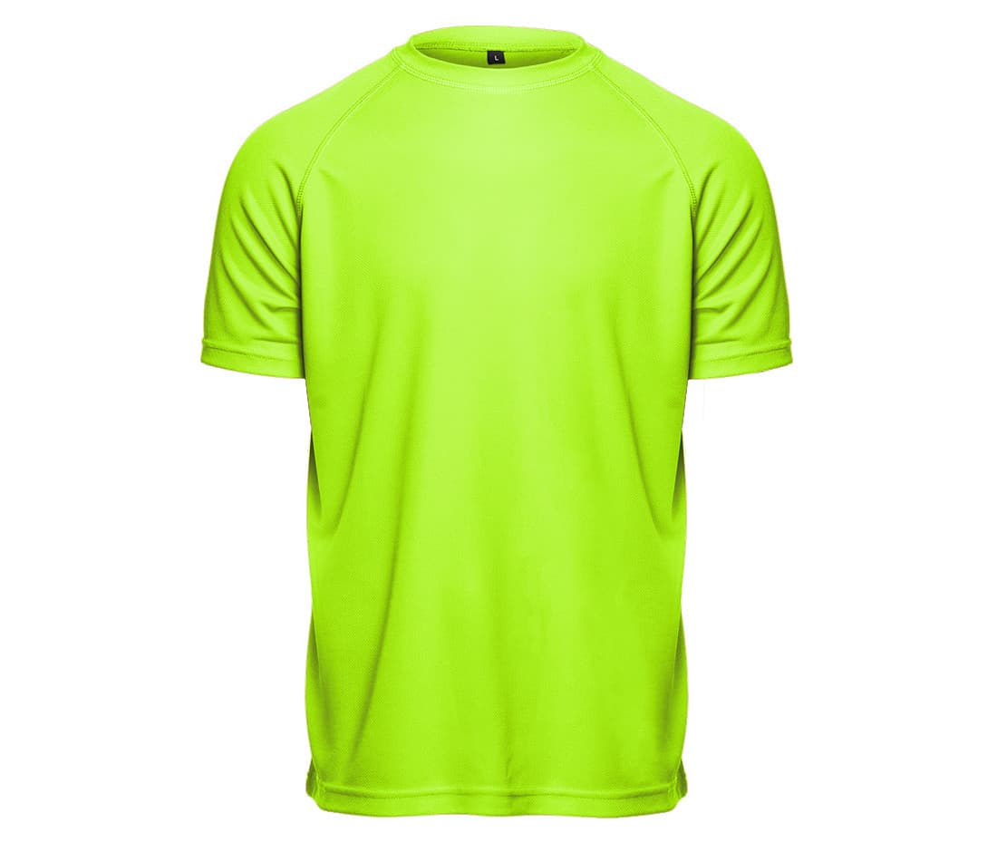 Tee-shirt respirant homme FLUORESCENT GREEN