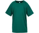SPIRO Tee-shirt respirant enfant AIRCOOL BOTTLE GREEN