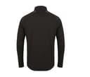 TOMBO 1/4 zip tee-shirt sport BLACK