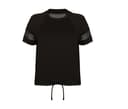 TOMBO Tee-shirt femme BLACK