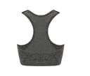 TOMBO Brassière de sport DARK GREY MARL