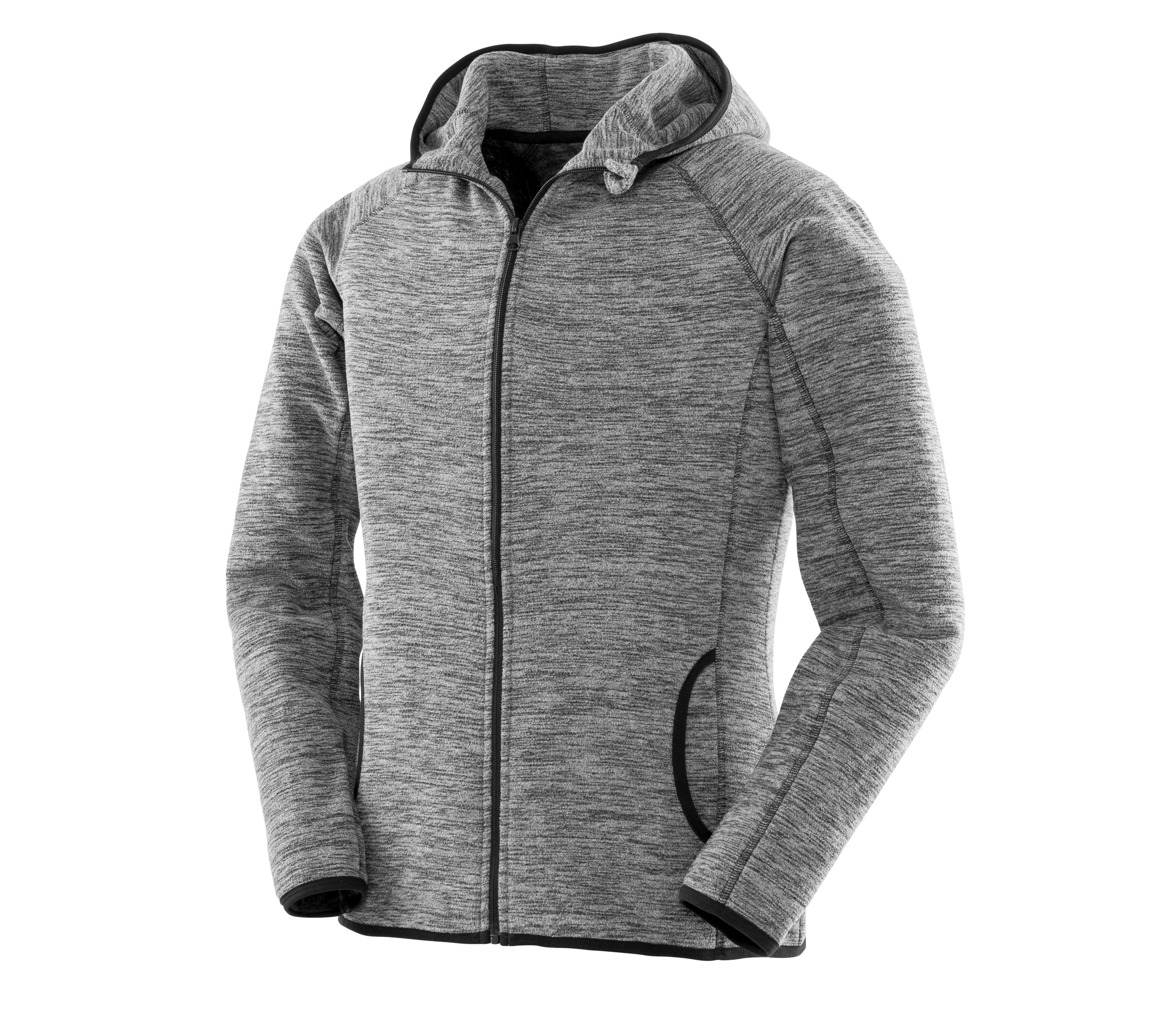 Sweat intérieur polaire femme GREY/BLACK