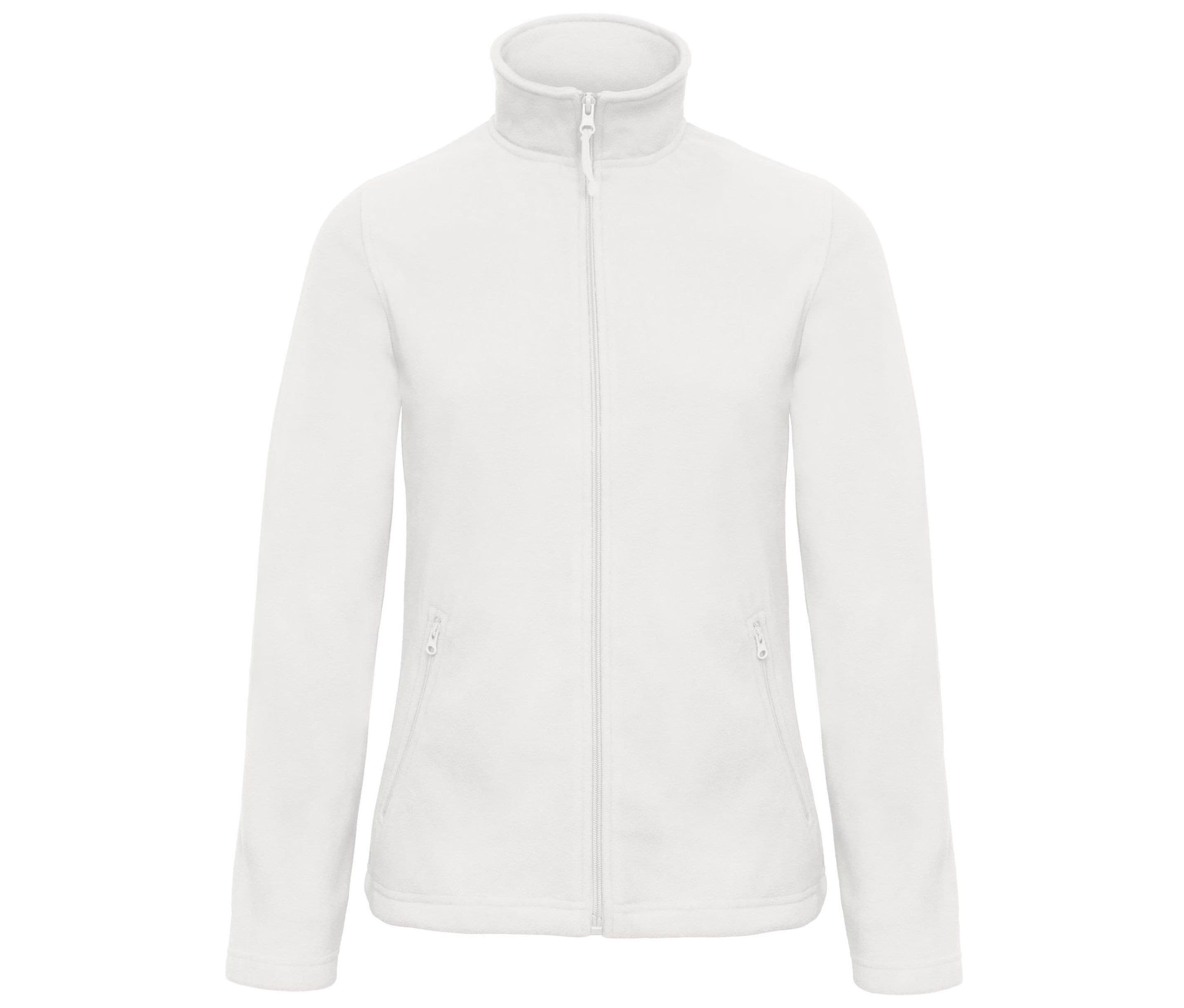 Veste polaire zippée femme WHITE