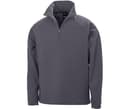 RESULT Micropolaire légère col zippé CHARCOAL